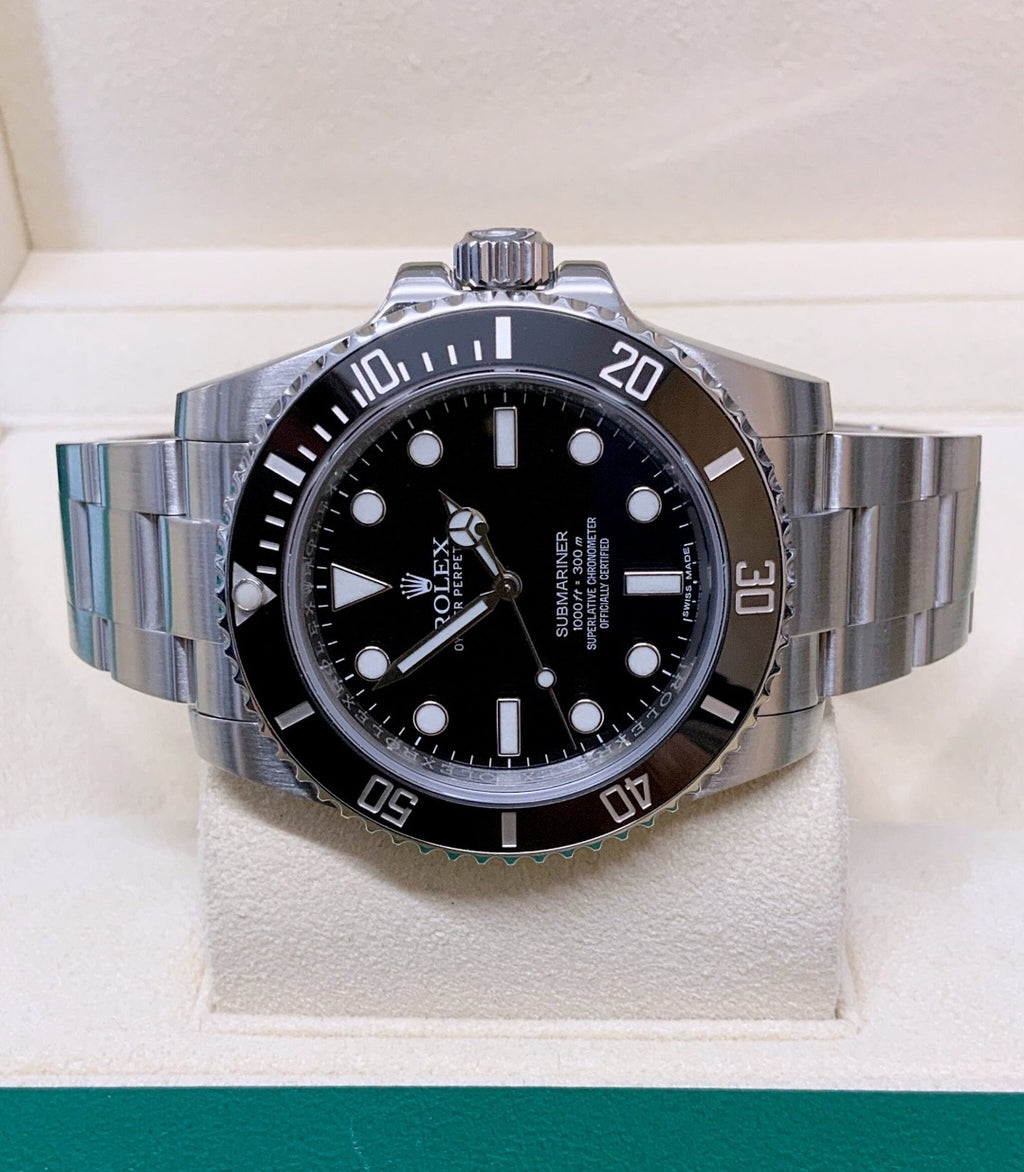 Rolex Submariner No Date Nero