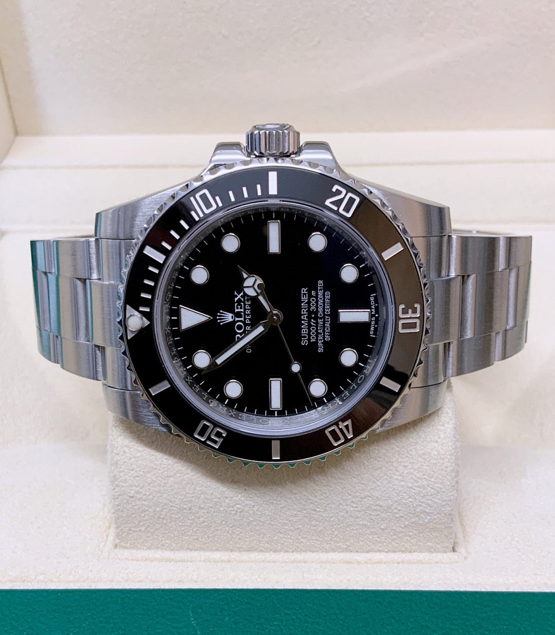 Rolex Submariner No Date Nero