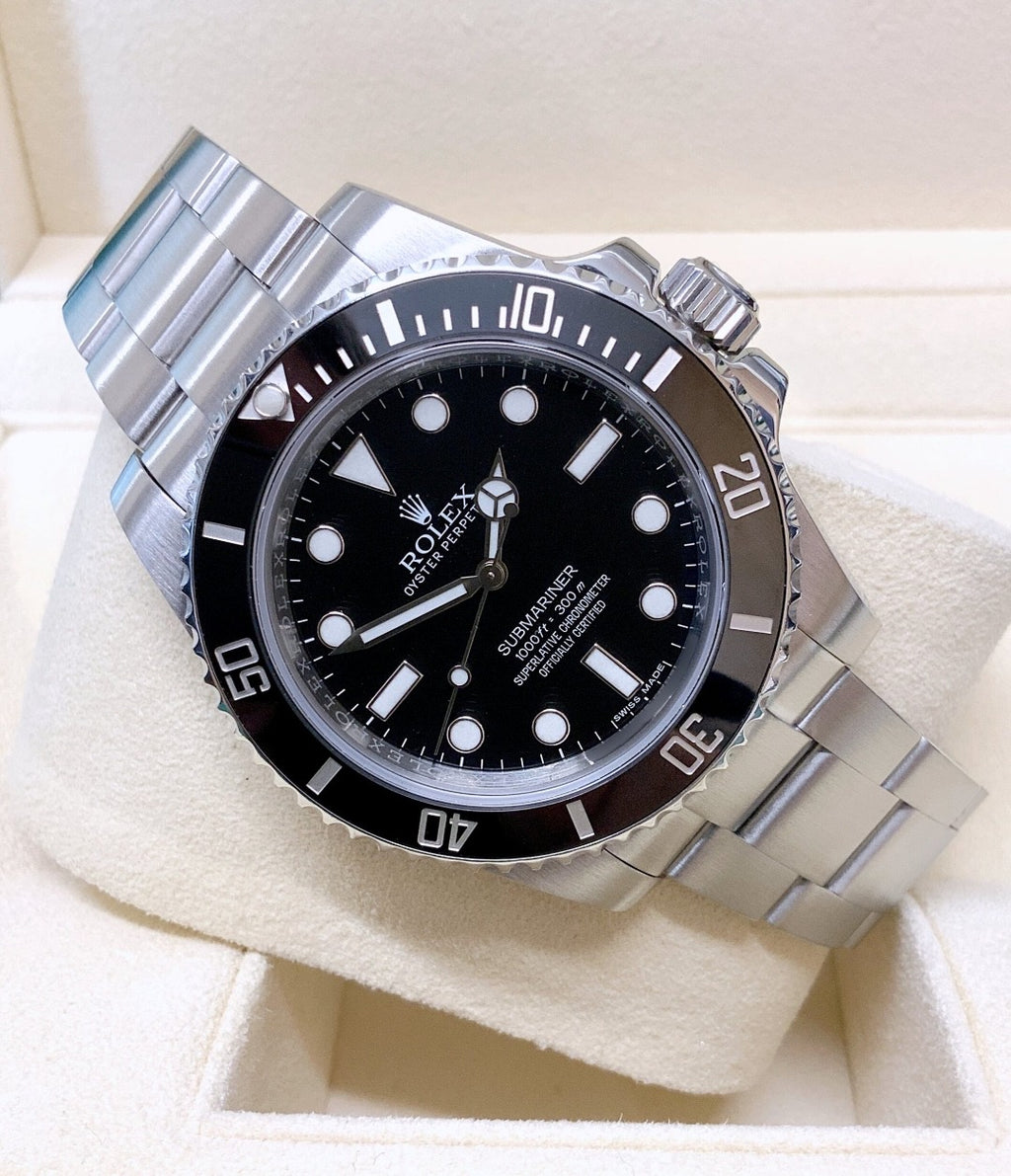 Rolex Submariner No Date Nero