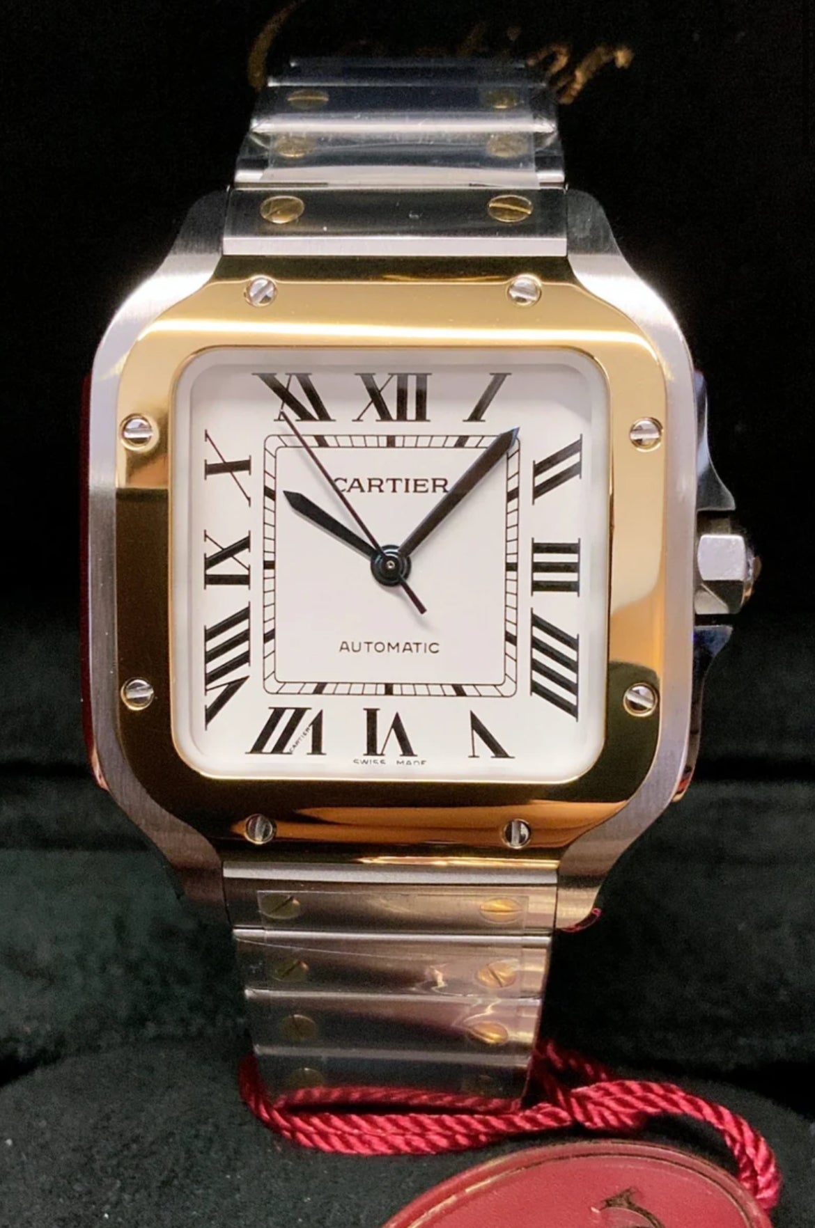 Cartier Santos Acciaio e oro