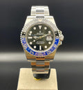 Rolex Gmt Master Batman Oyster