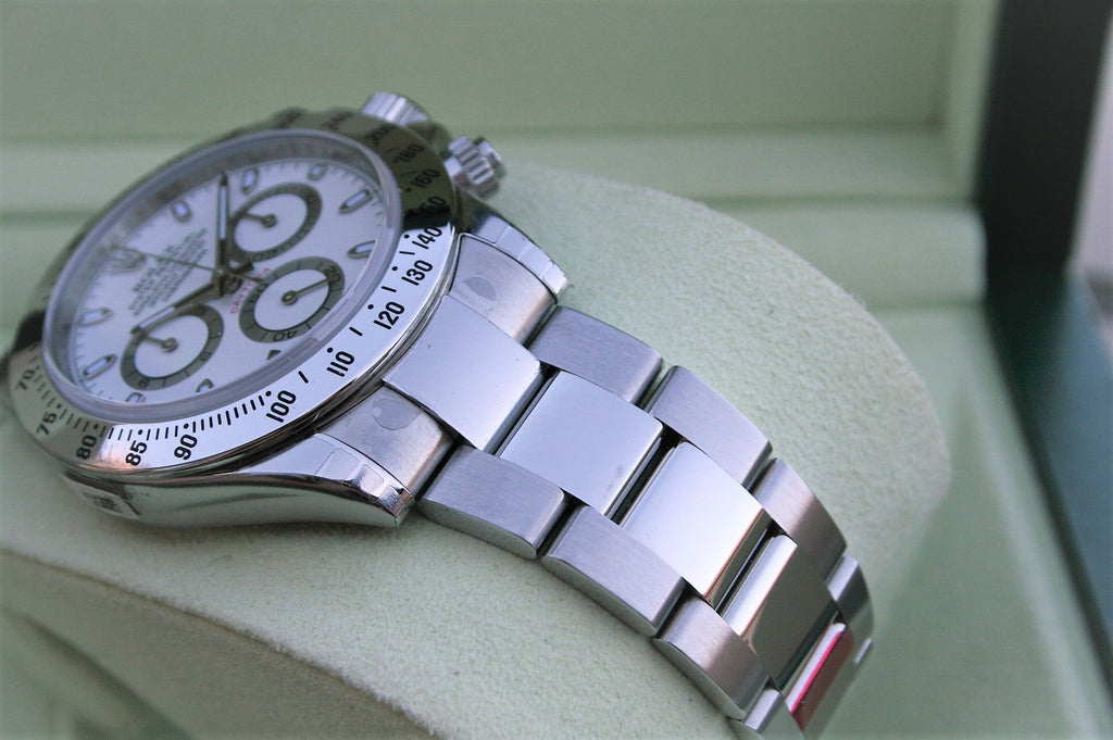 Rolex Daytona acciaio quadrante bianco