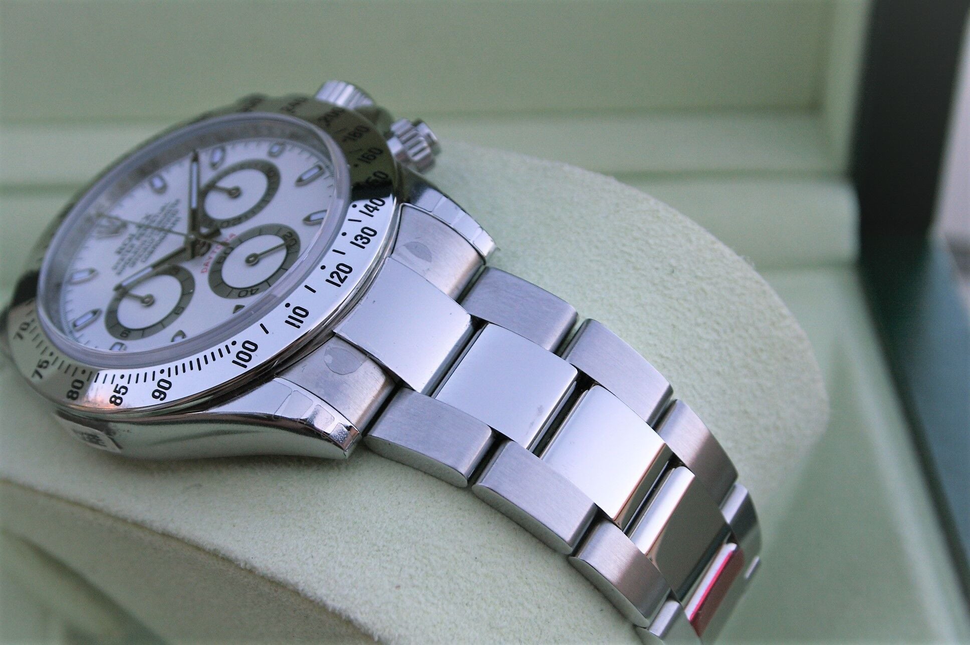 Rolex Daytona acciaio quadrante bianco