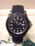 Rolex Yatch Master Caucciù gold rose