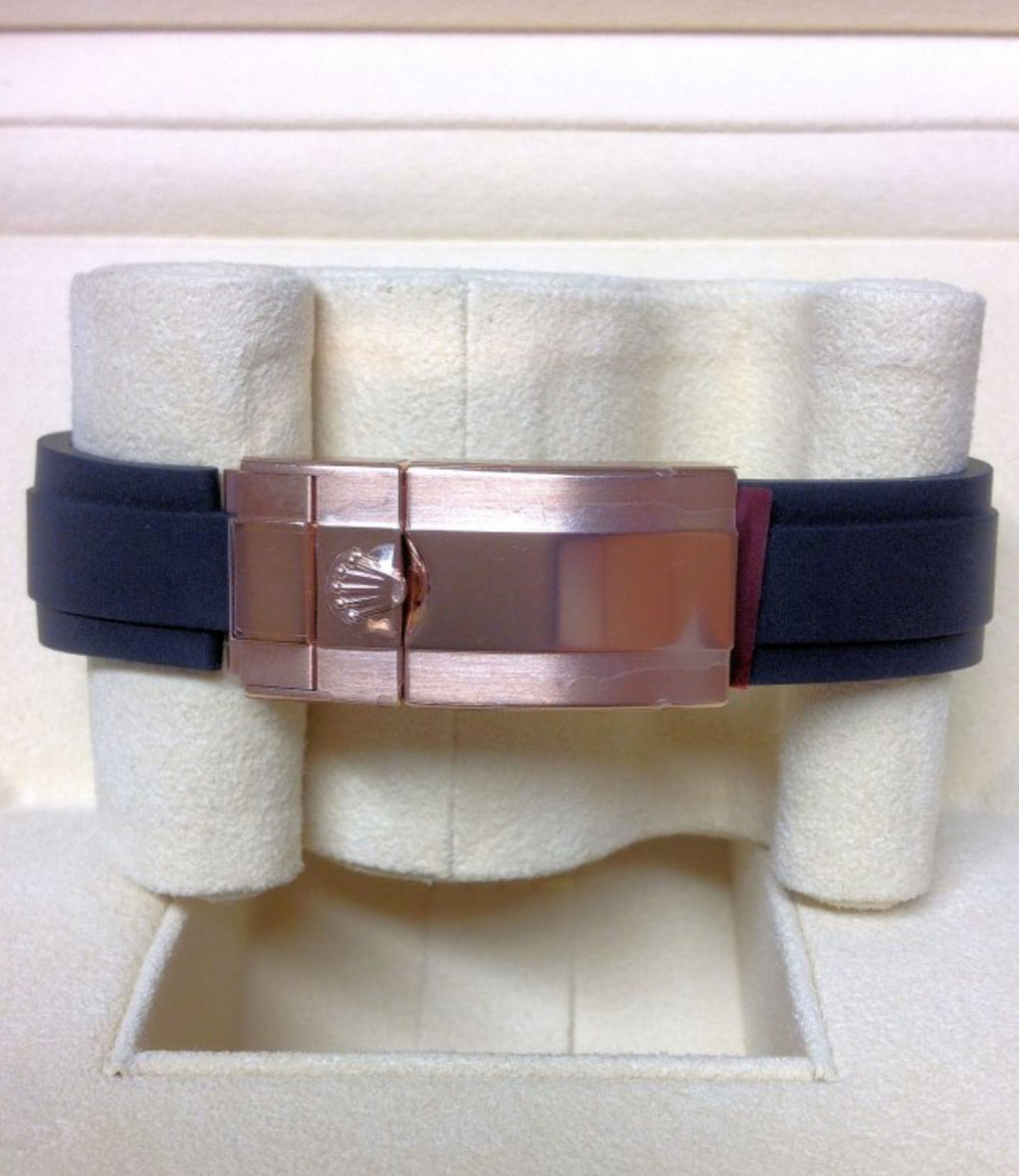 Rolex Yatch Master Caucciù gold rose