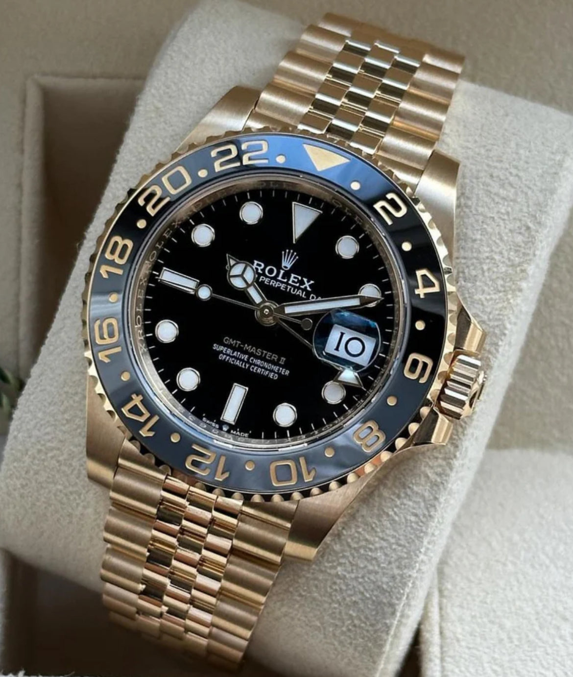 Rolex Gmt Master 2 colore oro jubilee
