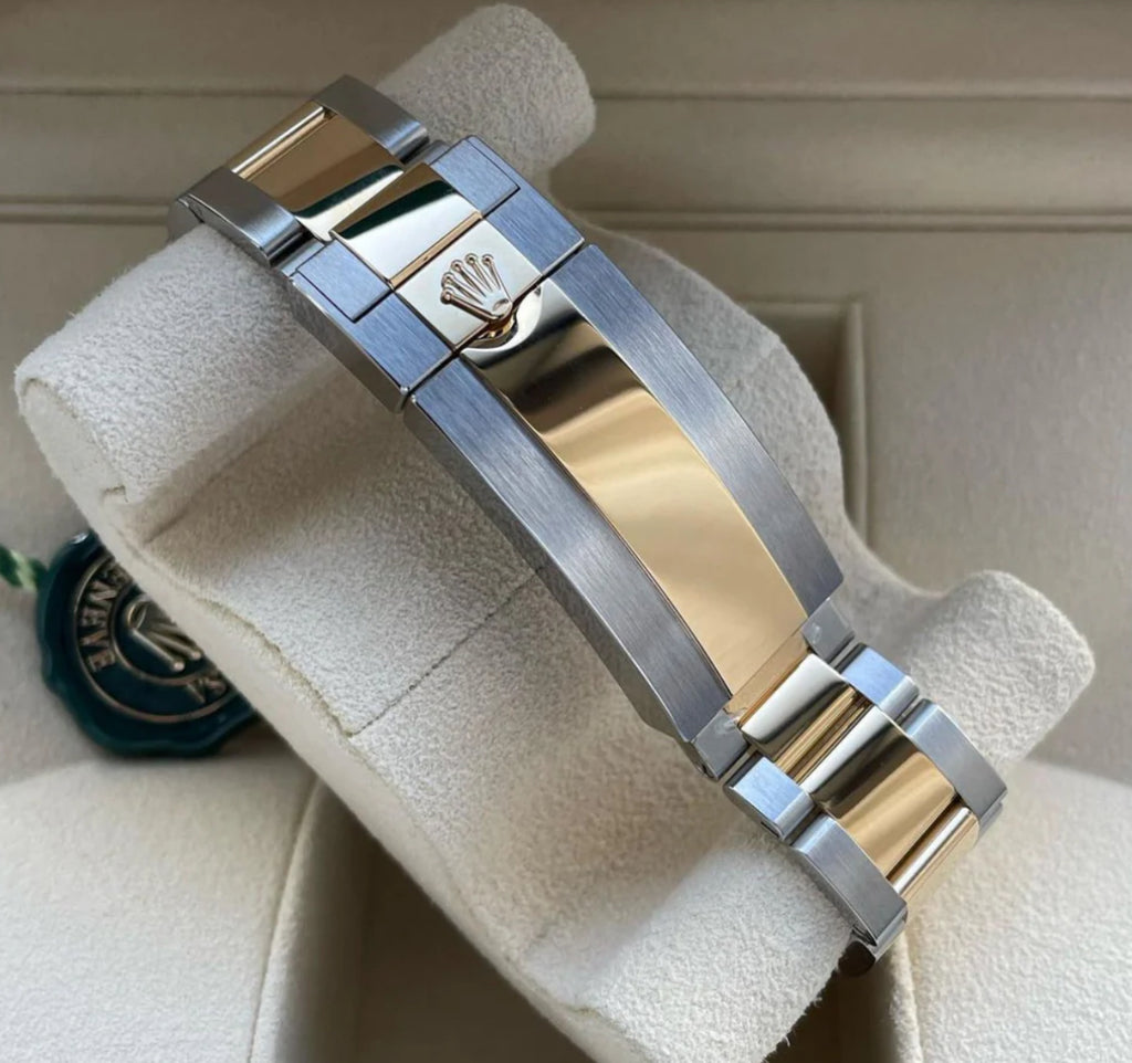 Rolex Submariner acciaio e oro quadrante blu