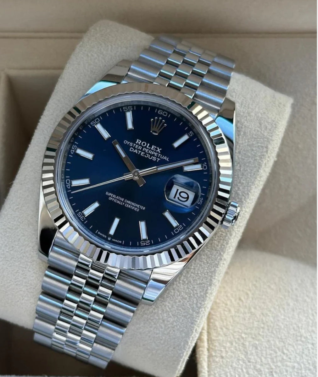 Rolex Datejust blu 36mm