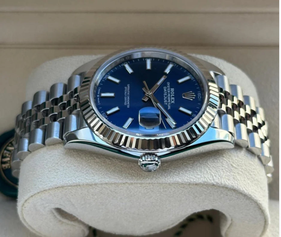 Rolex Datejust blu 36mm